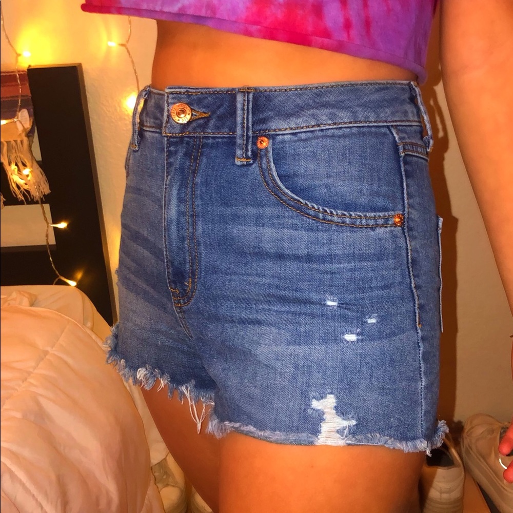 Dark Blue Jean shorts